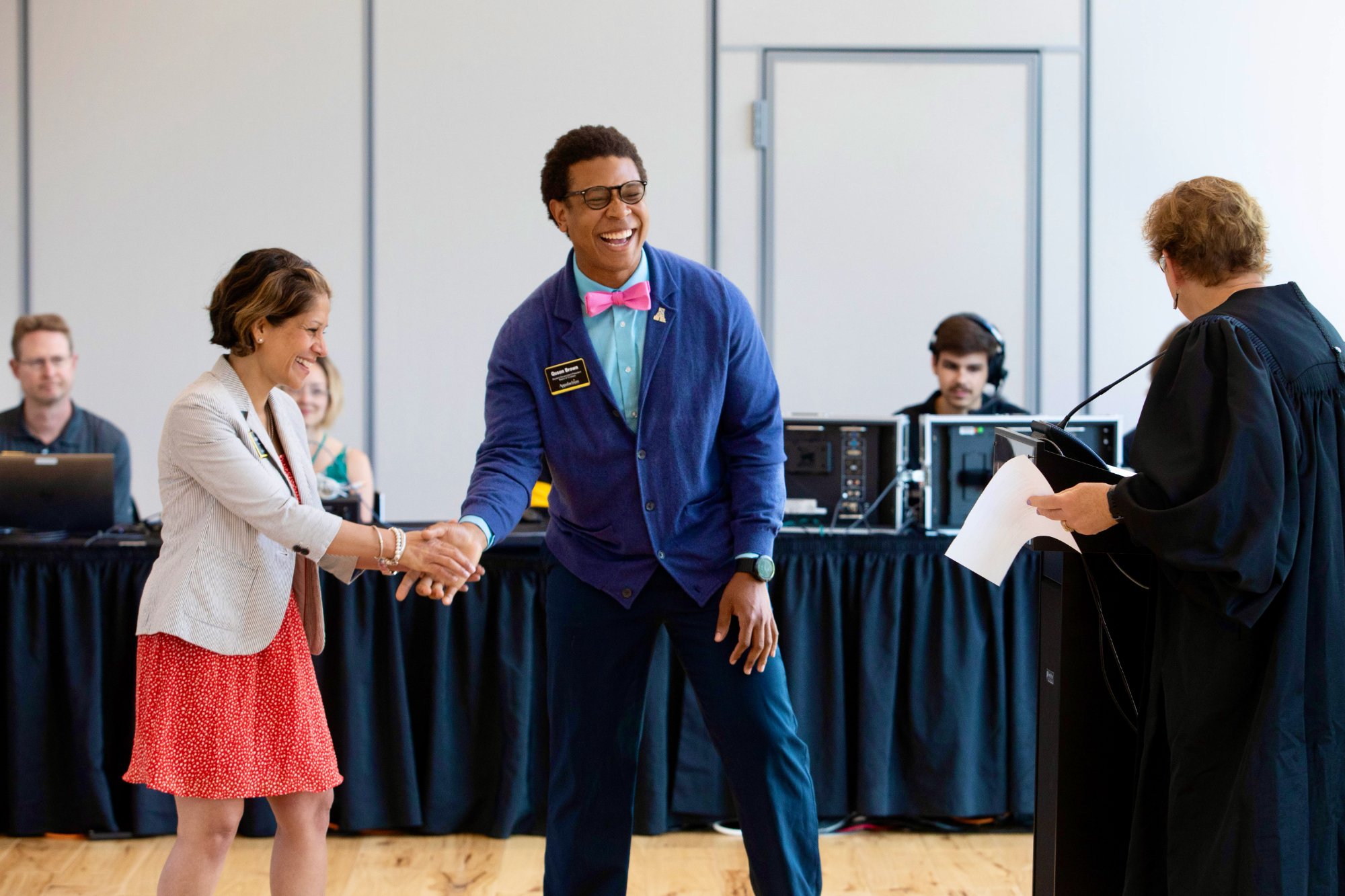 Quson Brown sworn in as Student Body President